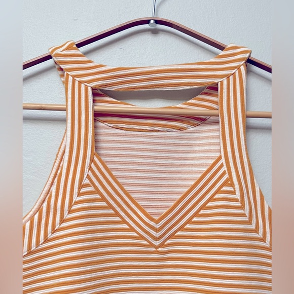 Anthropologie Deletta Isa Striped Tank Top, Sz L - Picture 3 of 7